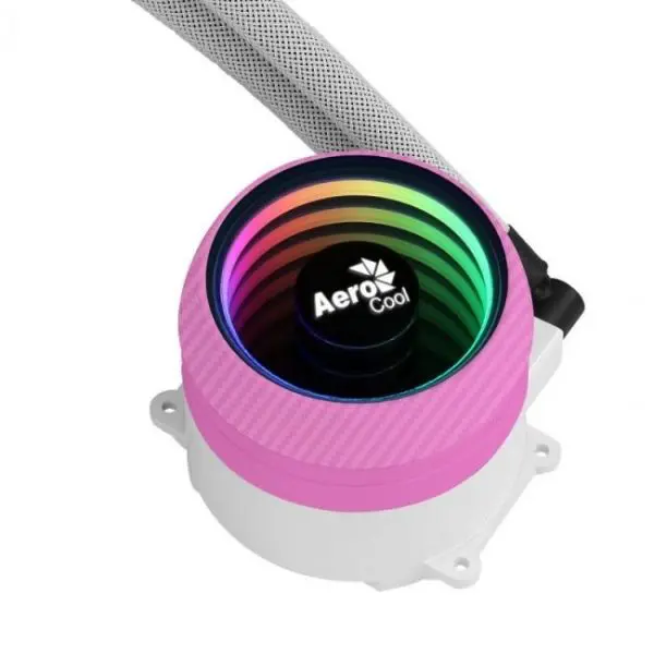 aerocool mirage l240 kit de refrigeracion liquida rosa 2