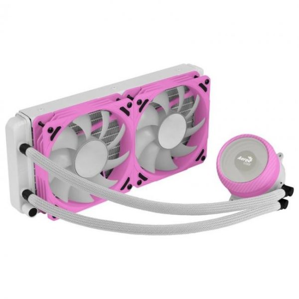 aerocool mirage l240 kit de refrigeracion liquida rosa 4