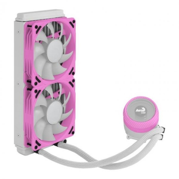 aerocool mirage l240 kit de refrigeracion liquida rosa 5