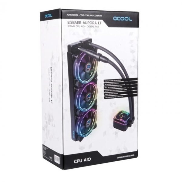 alphacool eisbaer aurora lt360 cpu digital rgb 9