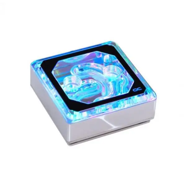 alphacool eisblock xpx edge rgb plexi chrome digital