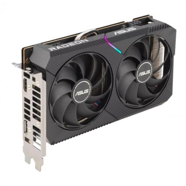 asus dual radeon rx 6500 xt oc edition 4gb gddr6 8