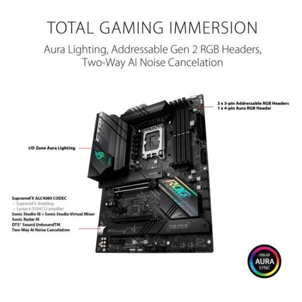 asus rog strix b660 f gaming wifi 5