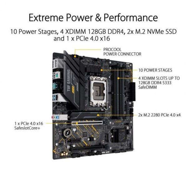 asus tuf gaming b660m e d4 6
