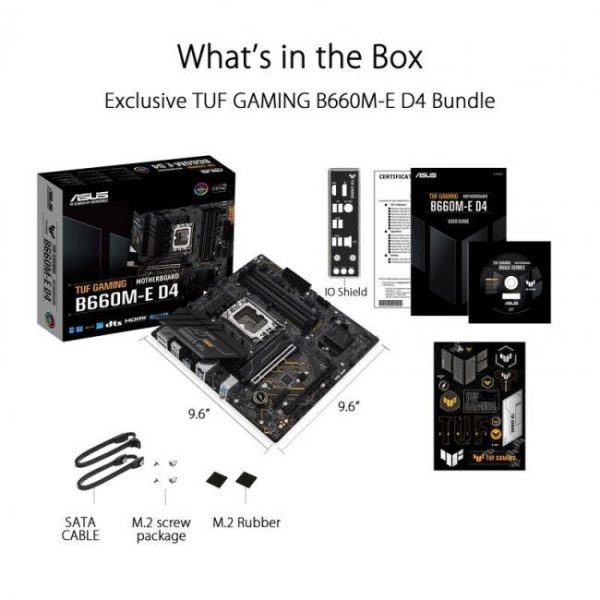 asus tuf gaming b660m e d4 9