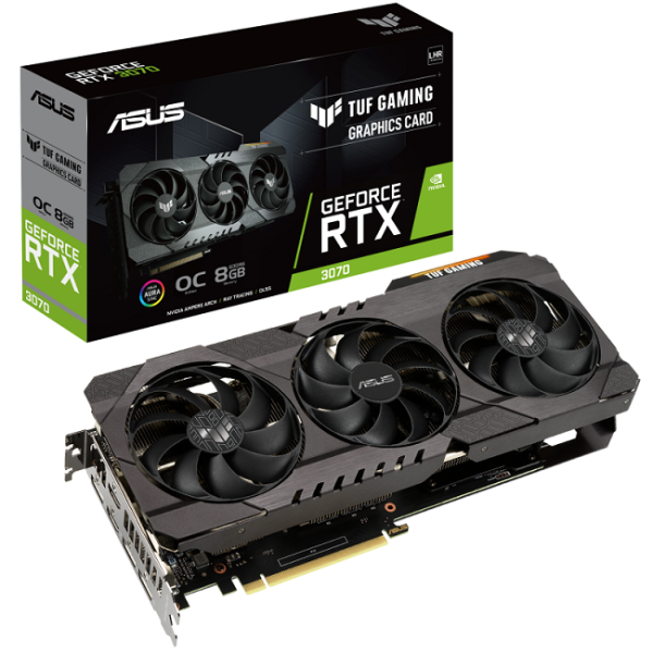 asus tuf gaming geforce rtx 3070 v2 oc 8gb gddr6