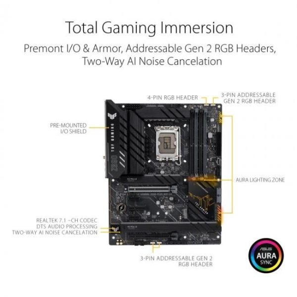 asus tuf gaming z690 plus wifi d4 9