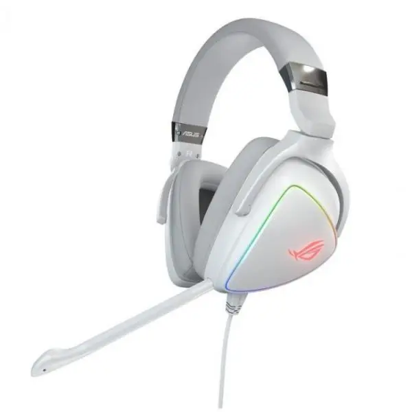auriculares asus rog delta white edition