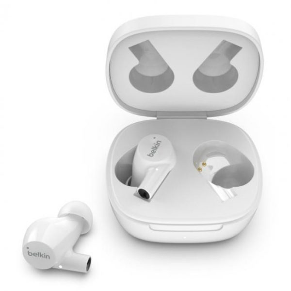 auriculares belkin soundform rise true wireless blancos