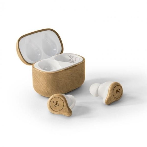 auriculares energy sistem eco true wireless beech wood 1