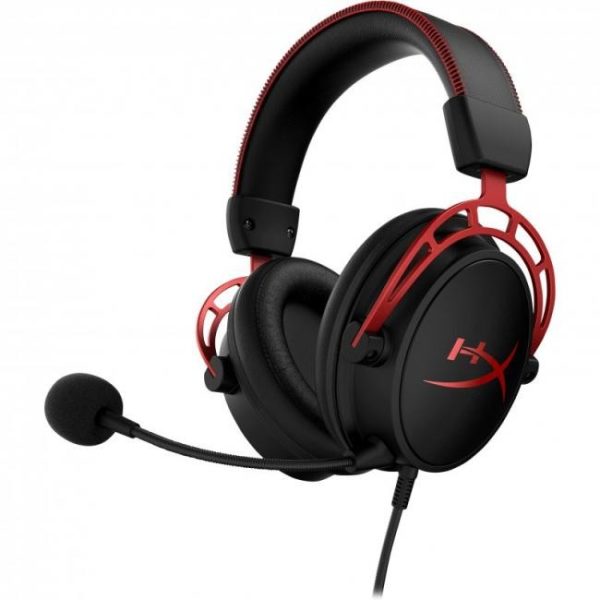 auriculares gaming hyperx cloud alpha negrorojo 4