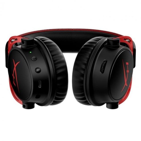 auriculares gaming hyperx cloud alpha wireless negrorojo 5