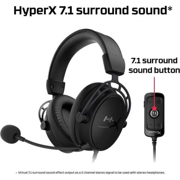 auriculares hyperx cloud alpha s 71 11