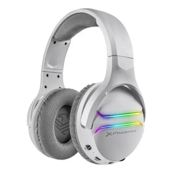 auriculares inalambricos phoenix echo wireless gaming 71 rgb blanco 6