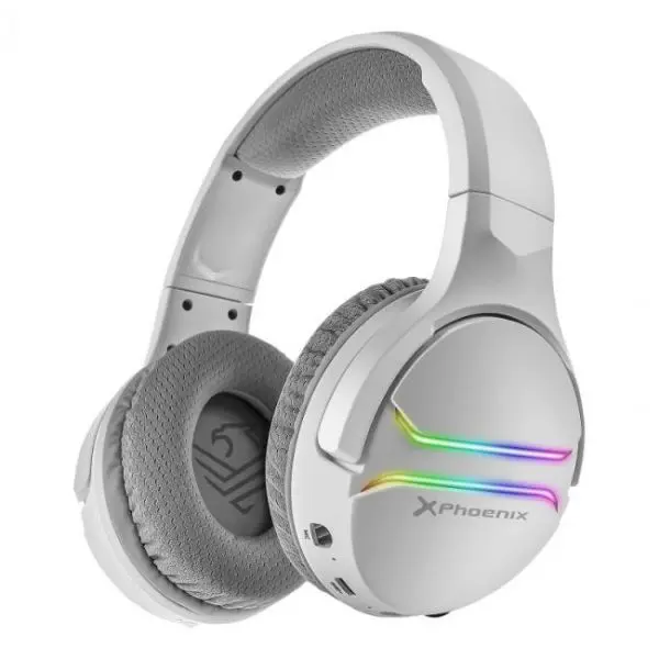 auriculares inalambricos phoenix echo wireless gaming 71 rgb blanco 7