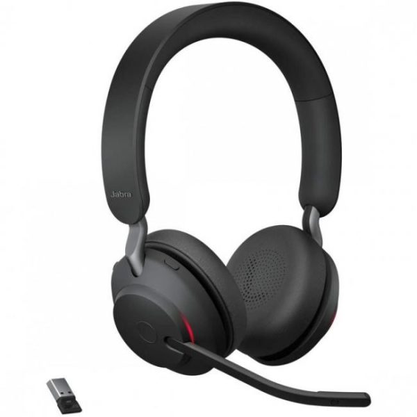 auriculares jabra evolve2 65 inalambrico negro