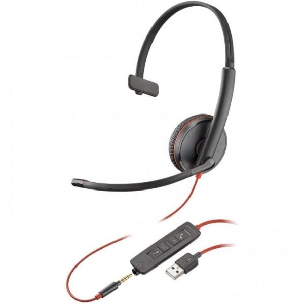 auriculares plantronics blackwire c3215 negros