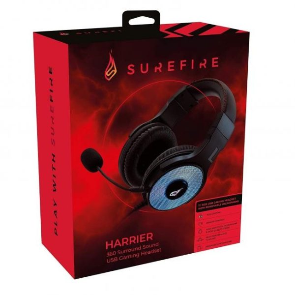 auriculares surefire harrier 360 negros 3
