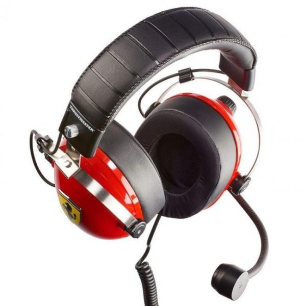 auriculares thrusmaster tracing scuderia ferrari edition 1