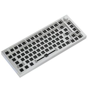 barebone teclado glorious gmmk pro 75 silver iso layout