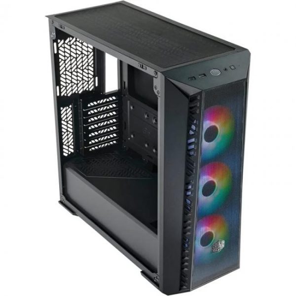 cooler master masterbox mb520 mesh argb cristal templado usb c31 negra 1