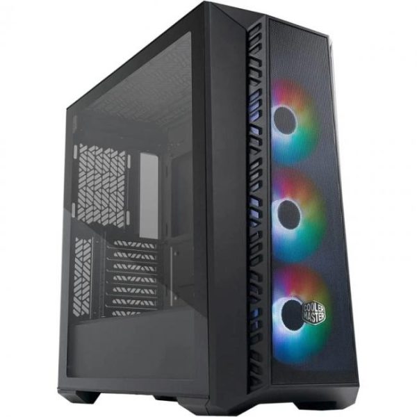cooler master masterbox mb520 mesh argb cristal templado usb c31 negra