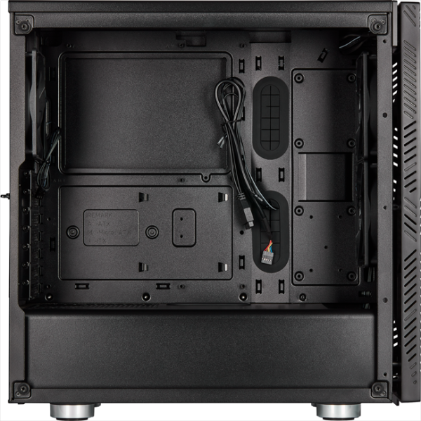 corsair 275r airflow tempered glass negra 1