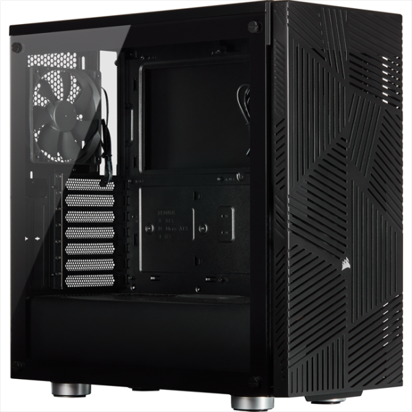 corsair 275r airflow tempered glass negra
