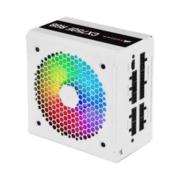 corsair cx series cx750f rgb blanco 750w 80 plus bronze 4