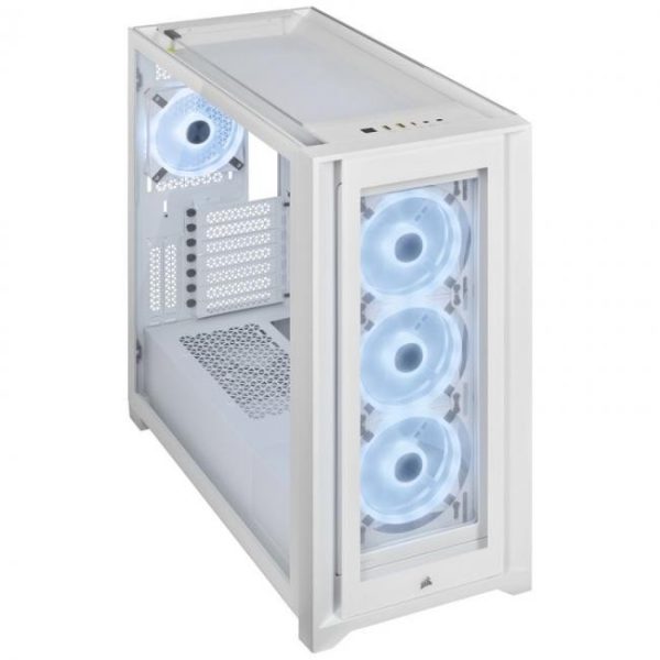 corsair icue 5000x rgb ql edition blanca 6