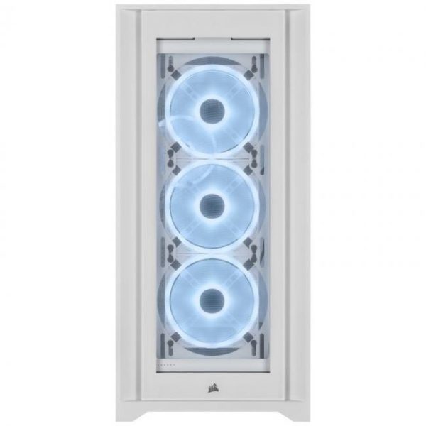 corsair icue 5000x rgb ql edition blanca 8