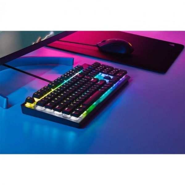 corsair k60 rgb pro teclado mecanico gaming cherry viola 8