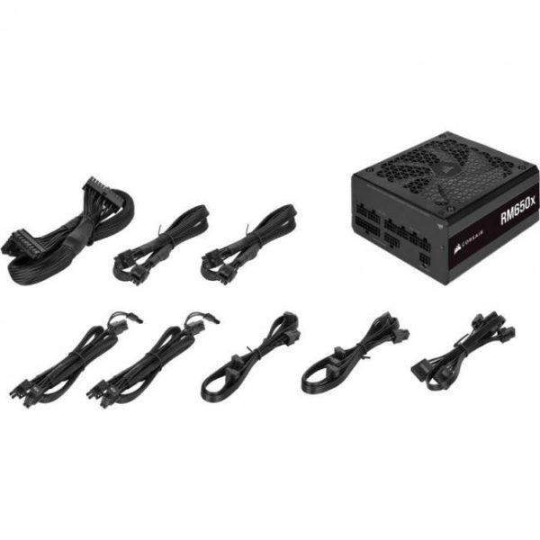 corsair rmx series rm650x 650w 80 plus gold modular 1