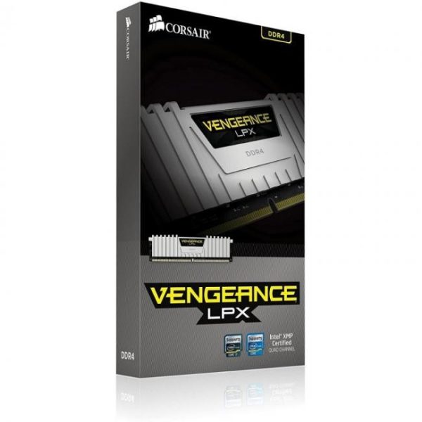 corsair vengeance lpx ddr4 3200mhz pc4 25600 16gb 2x8gb cl16 blanca 3