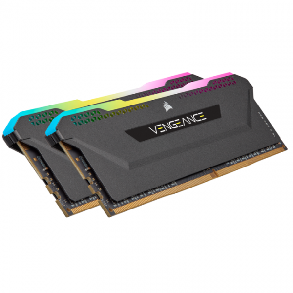 corsair vengeance rgb pro sl 64gb 2x32gb ddr4 3200 mhz c16 negro 1