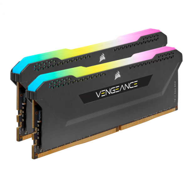 corsair vengeance rgb pro sl 64gb 2x32gb ddr4 3200 mhz c16 negro