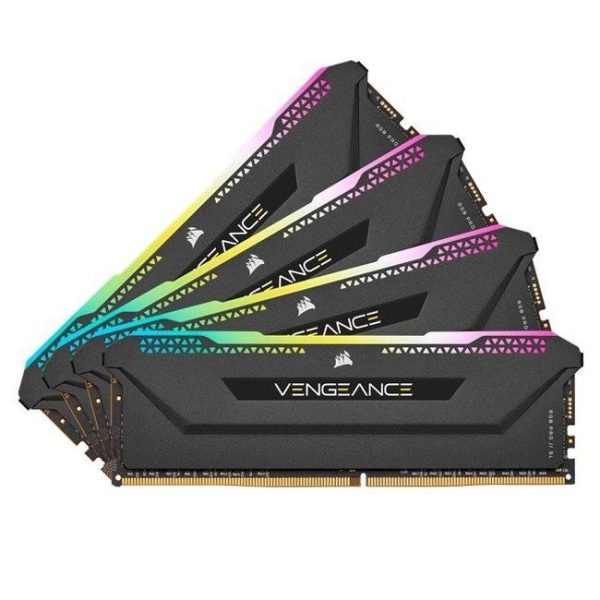 corsair vengeance rgb pro sl negro ddr4 3600mhz 64gb 4x16gb cl18