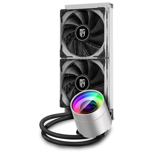 deepcool castle 240ex white 3