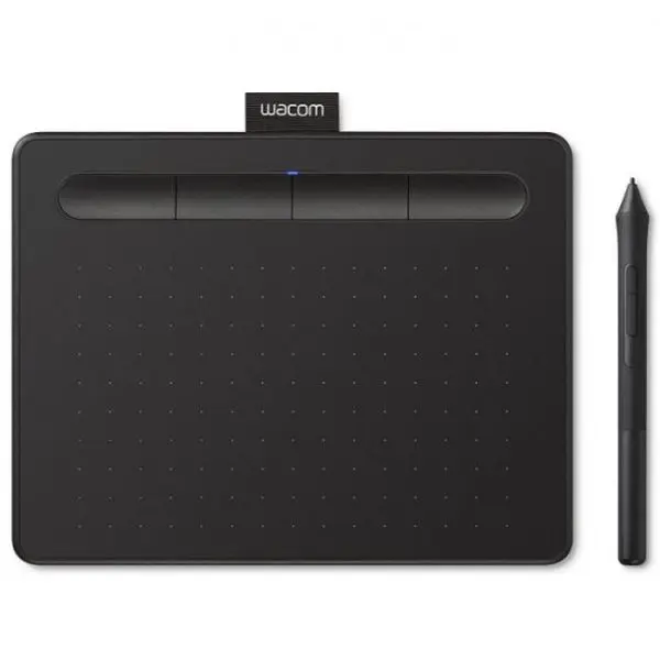 digitalizador wacom intous basic pen s negro