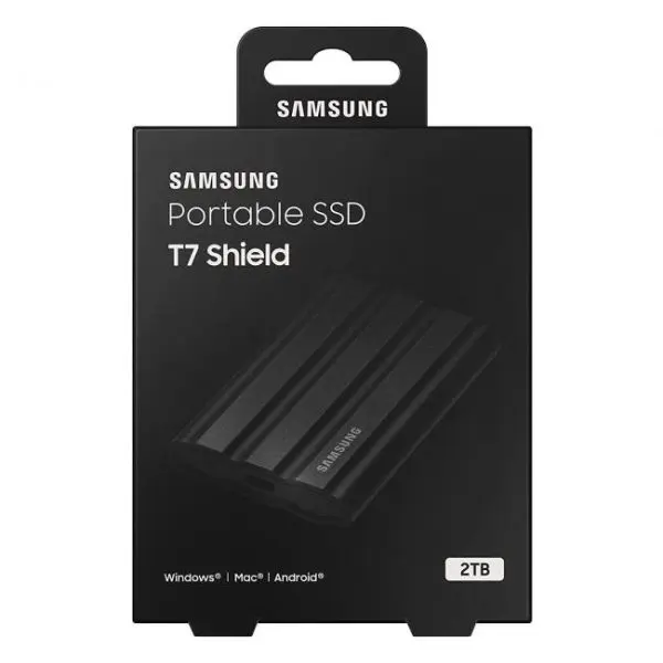 disco duro externo samsung 2tb ssd portatil t7 shield negro 12