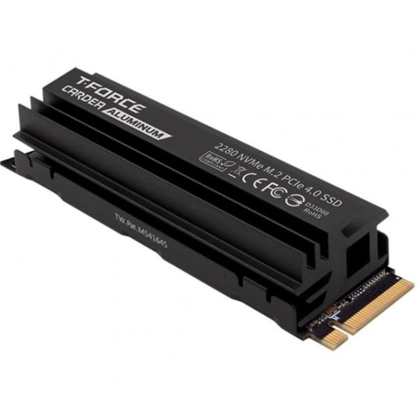 disco ssd team group t force cardea a440 pro heatsink 1tb gen4 m2 nvme 4