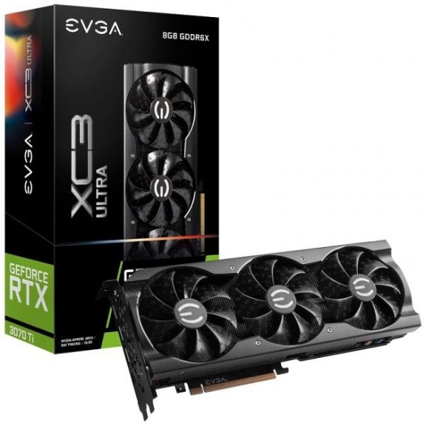 evga geforce rtx 3070ti xc3 ultra gaming 8gb