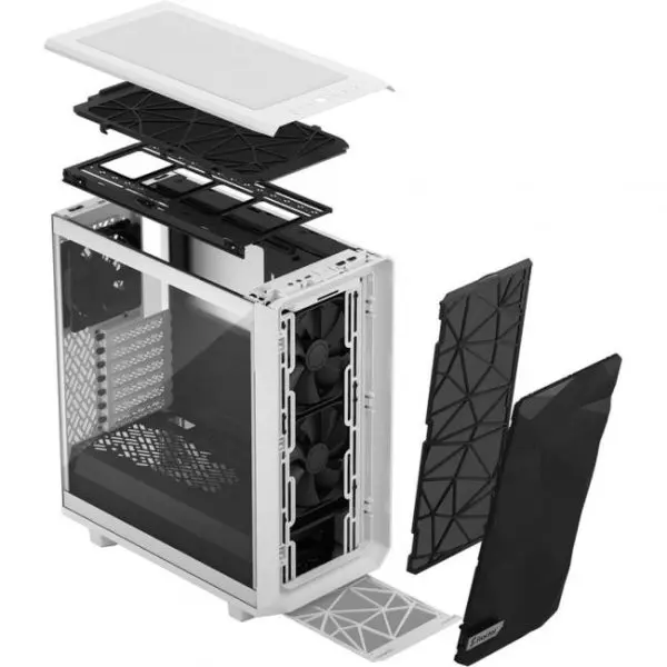 fractal design meshify 2 compact blanco clear tint 14