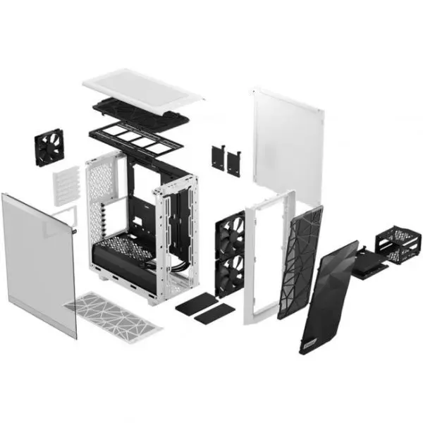 fractal design meshify 2 compact blanco clear tint 15
