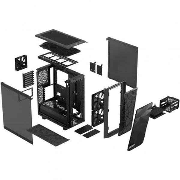 fractal design meshify 2 compact gris light tint 13