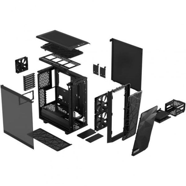 fractal design meshify 2 compact negro light tint 14