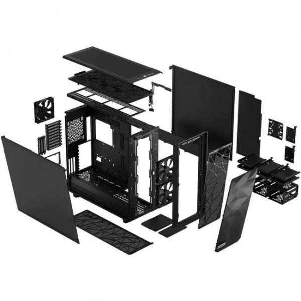 fractal design meshify 2 xl negro dark tint 15