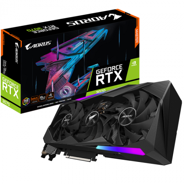 gigabyte aorus rtx 3070 master 8gb lhr gddr6