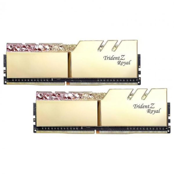 gskill trident z royal 64gb 2x32gb ddr4 4400mhz cl19 oro