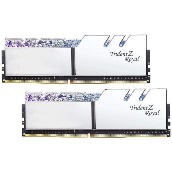 gskill trident z royal silver ddr4 3200mhz 16gb 2x8gb cl14